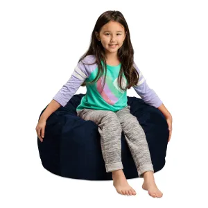 - Plush, Ultra Soft Kids Bean Bag Chair - Memory Foam Bean Bag Chair With Micr