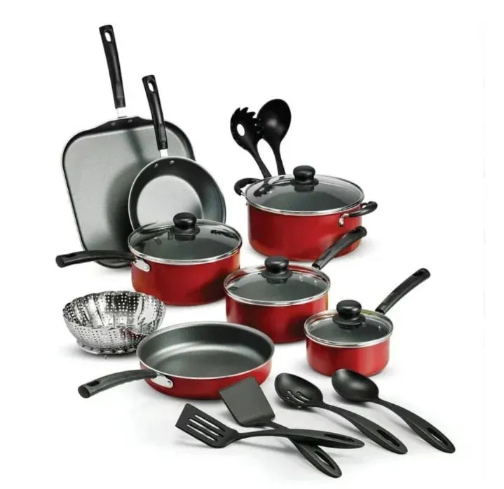 18 Piece Non-stick Cookware Set