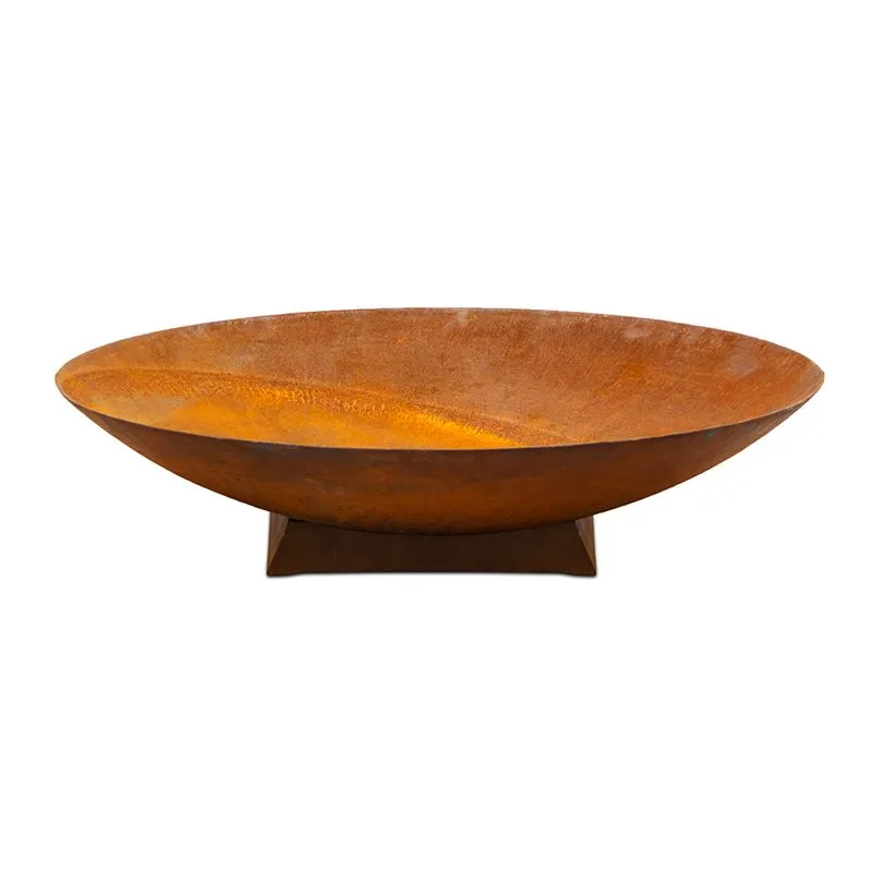 75cm Cast Iron Firepit Bowl with Trivet Base