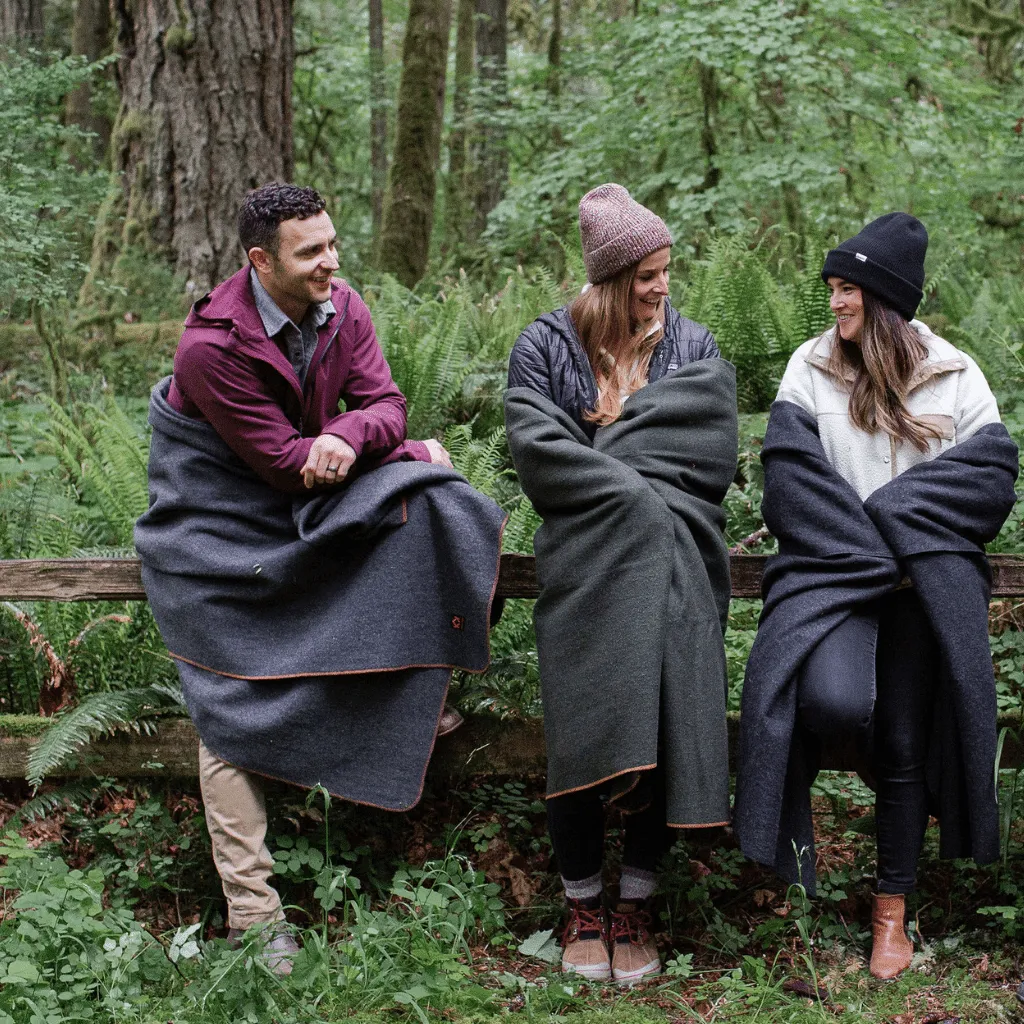 Arcturus Military Wool Blanket - Ember Orange | 4.5 lbs (64" x 88")