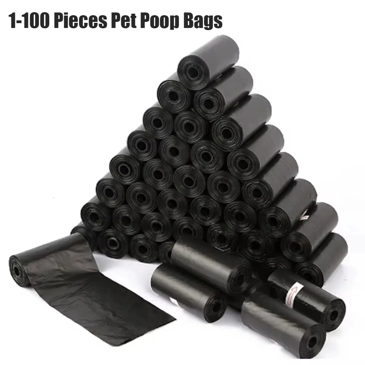 Biodegradable Dog Poop Bags – Thick, Durable, Breakpoint Design for Easy Use