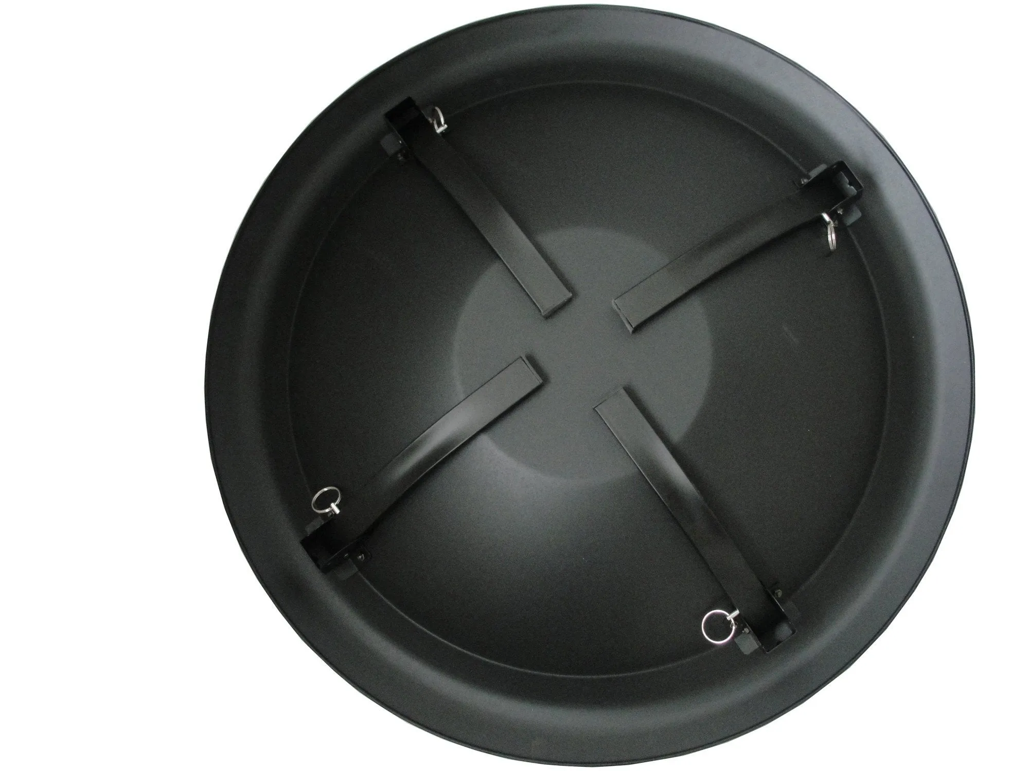 Black 29" Folding Fire Pit