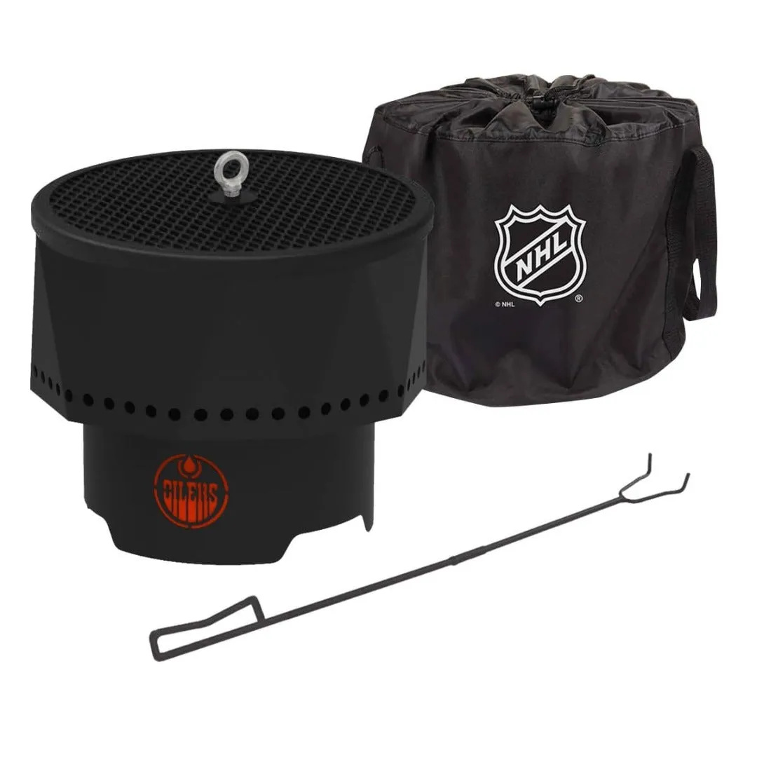 Blue Sky Outdoor Fire Pits - Edmonton Oilers