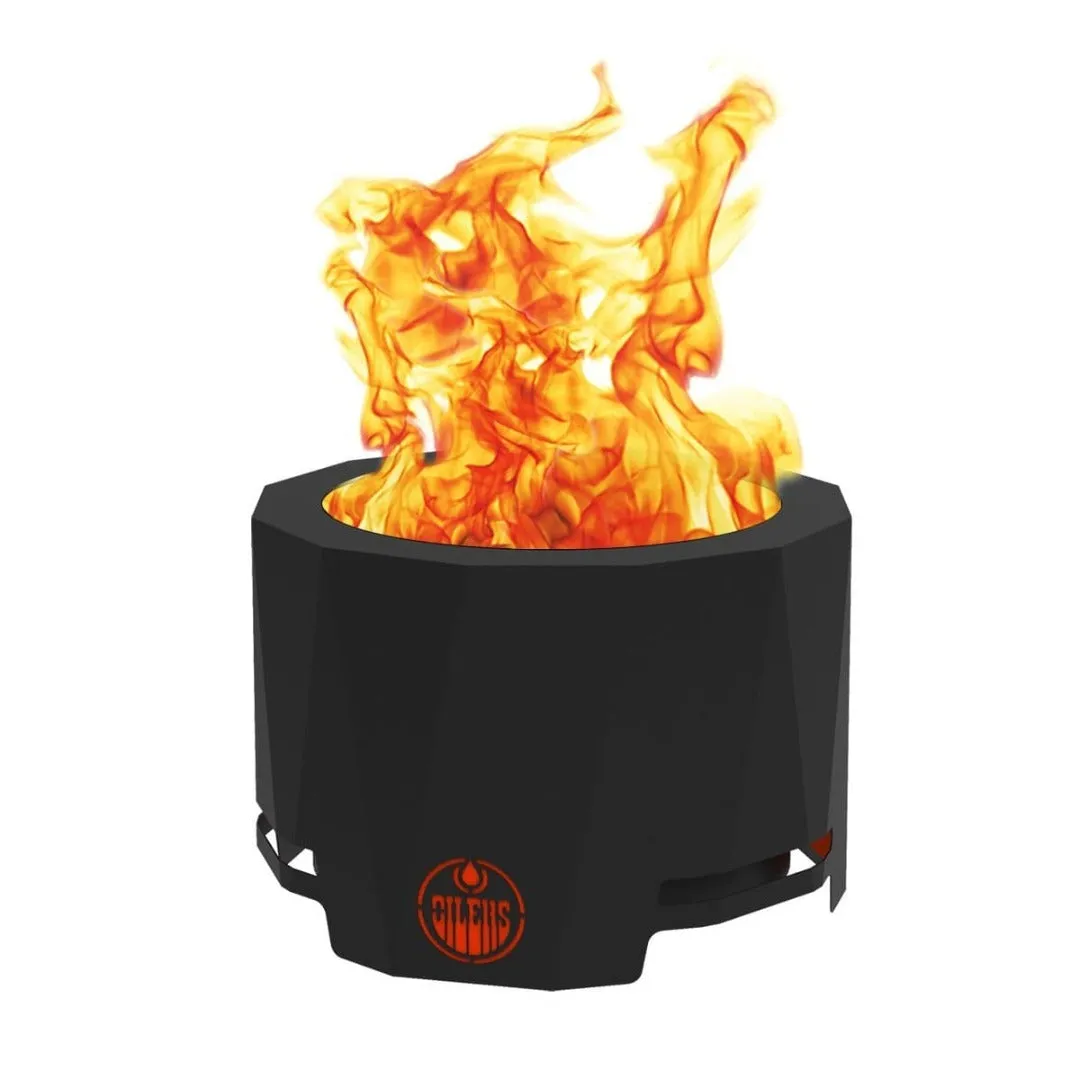 Blue Sky Outdoor Fire Pits - Edmonton Oilers