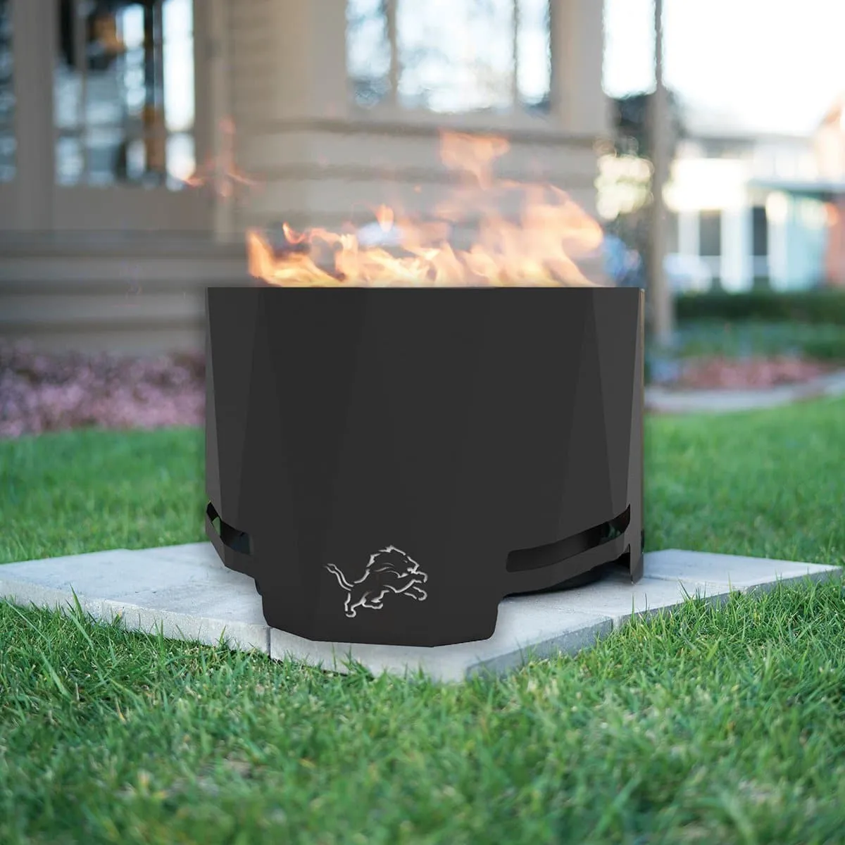 Blue Sky Outdoor Fire Pits - NLF Football Licensed Detroit Lions