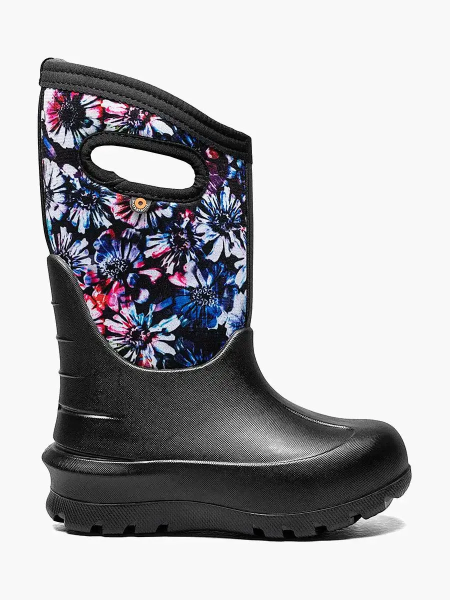 Bogs Kids Neo-Classic Boots Real Flower