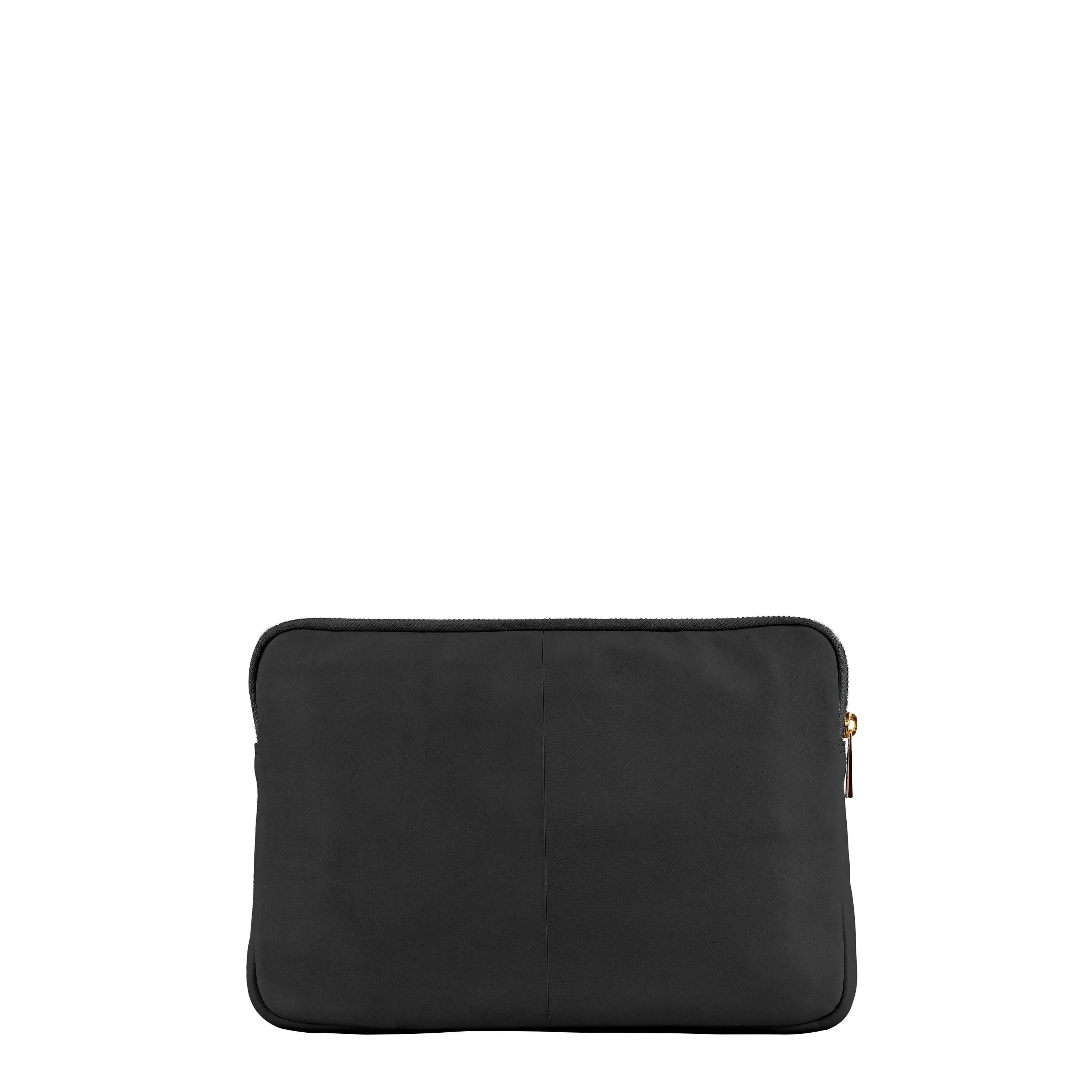 Clutch Rose Cozy Black w. Gold