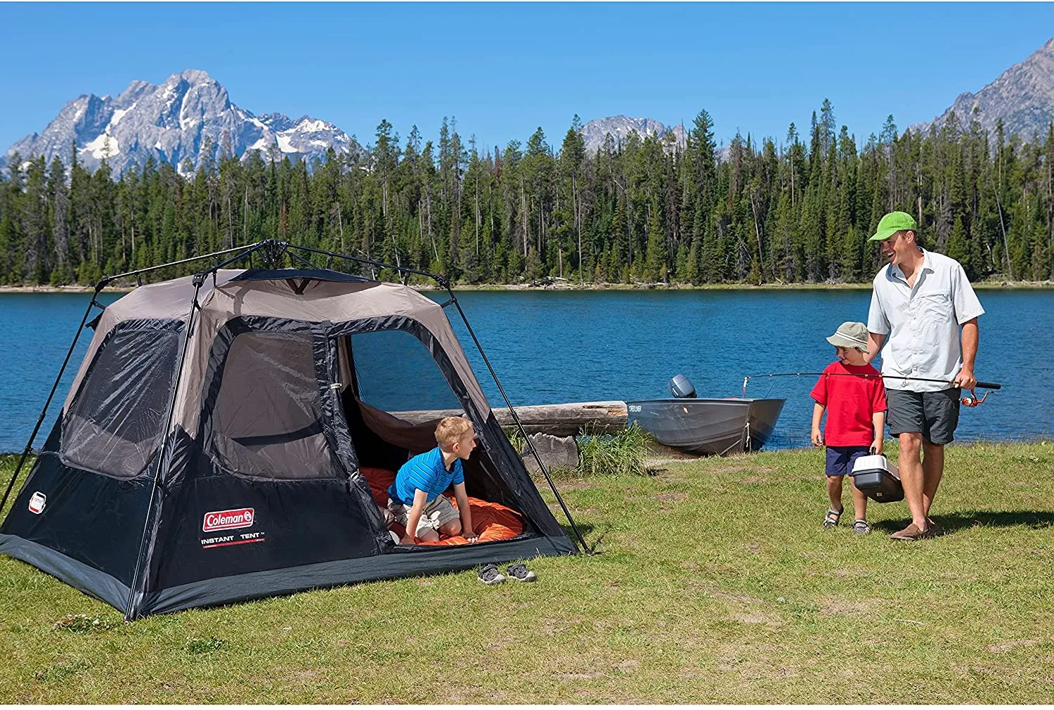 Coleman Cabin Tent with Instant Setup in 60 Seconds