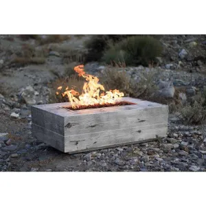 Coronado Wood Grain Fire Pit - 60"