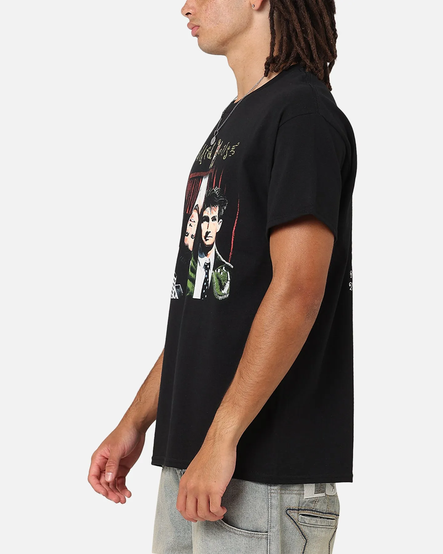 Crowded House Low Men Tour T-Shirt Black