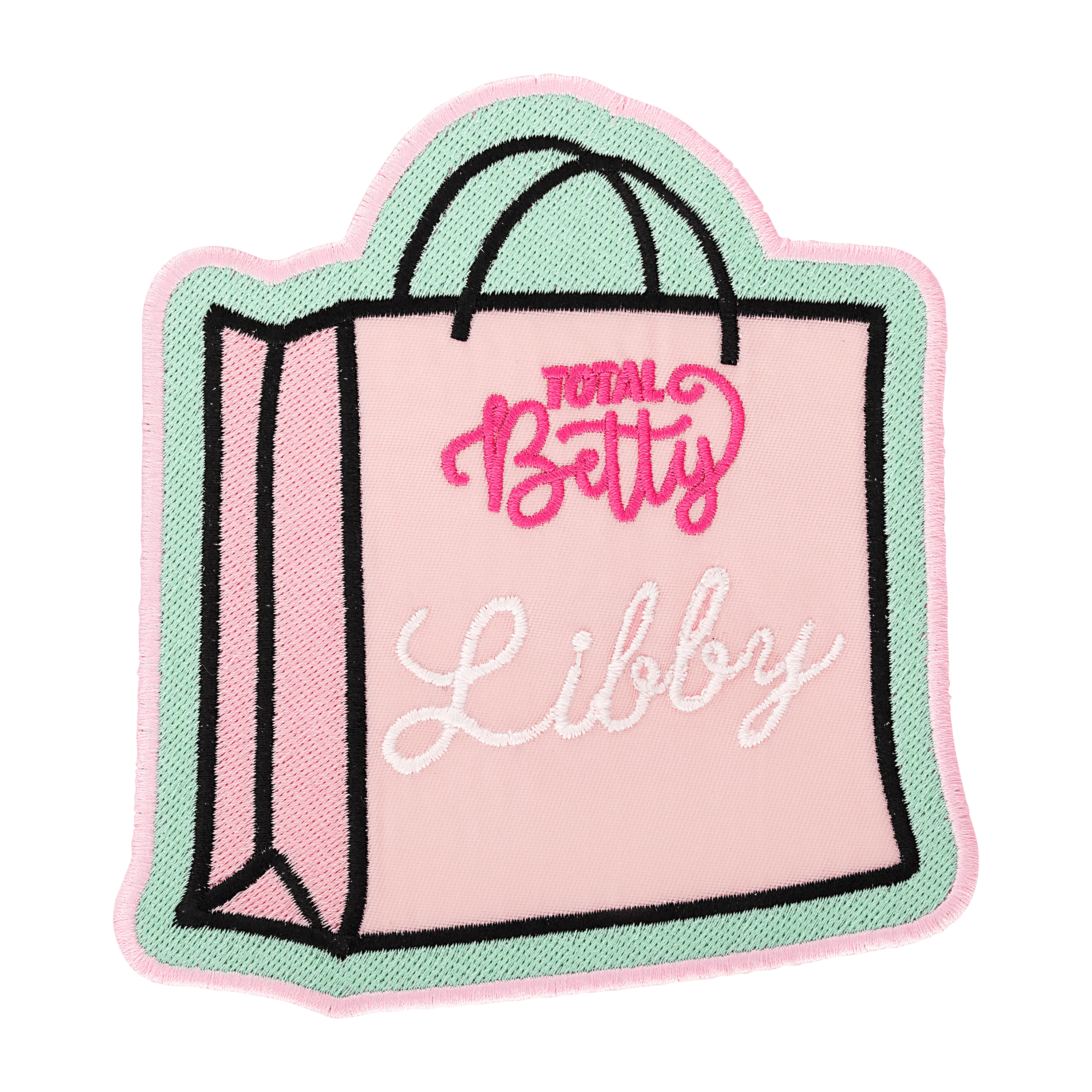 Customizable Clueless Shopping Bags Patch