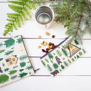 Danica Snack Bag Reusable Set of 2 Wild & Free Adventure