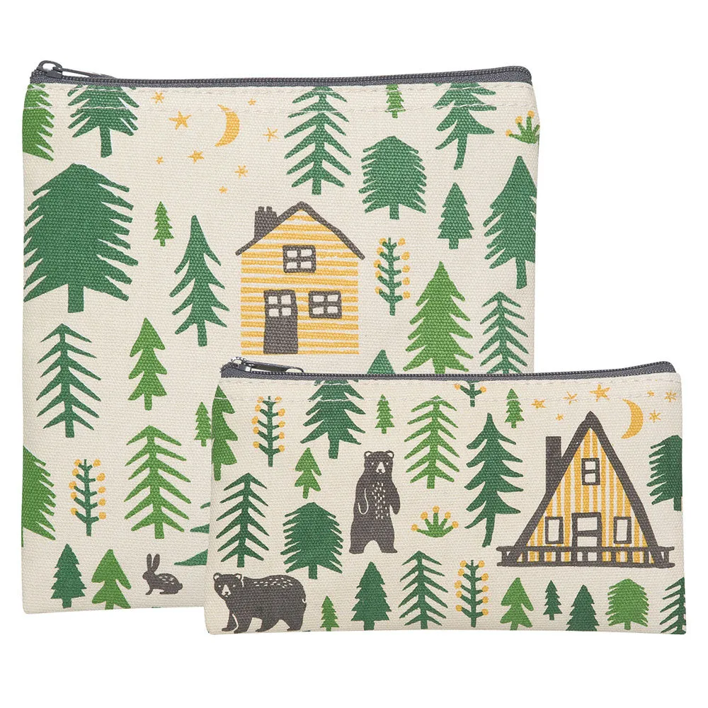 Danica Snack Bag Reusable Set of 2 Wild & Free Adventure