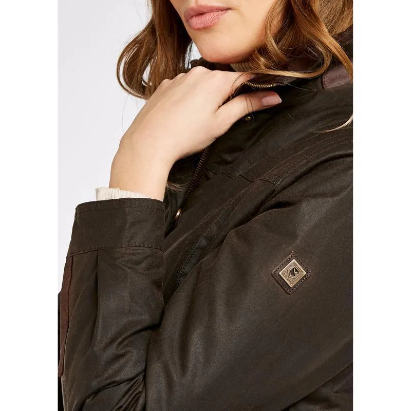 Dubarry Mountrath Ladies Waxed Primaloft Jacket - Olive
