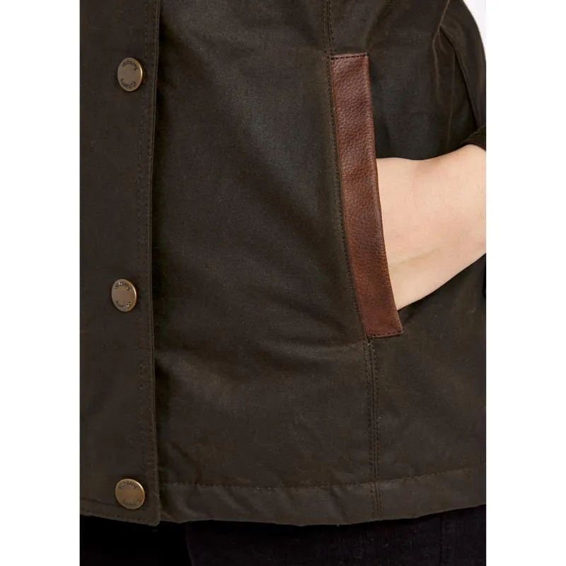 Dubarry Mountrath Ladies Waxed Primaloft Jacket - Olive