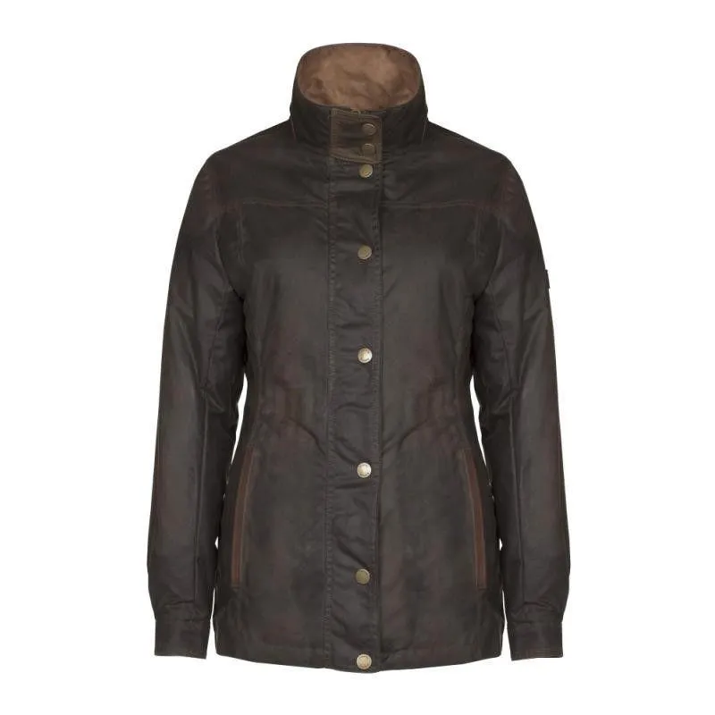 Dubarry Mountrath Ladies Waxed Primaloft Jacket - Olive