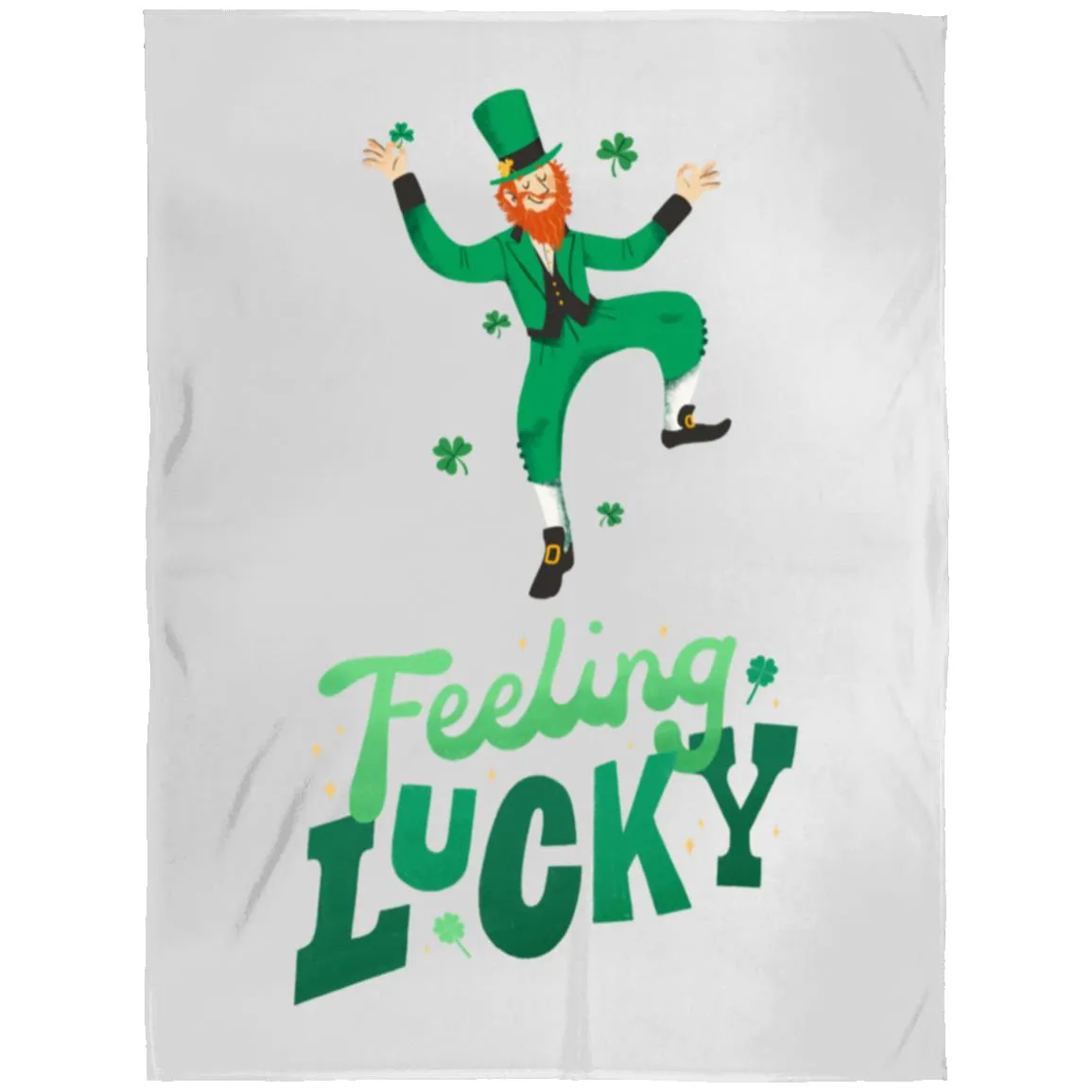 feeling lucky FLL Arctic Fleece Blanket 60x80