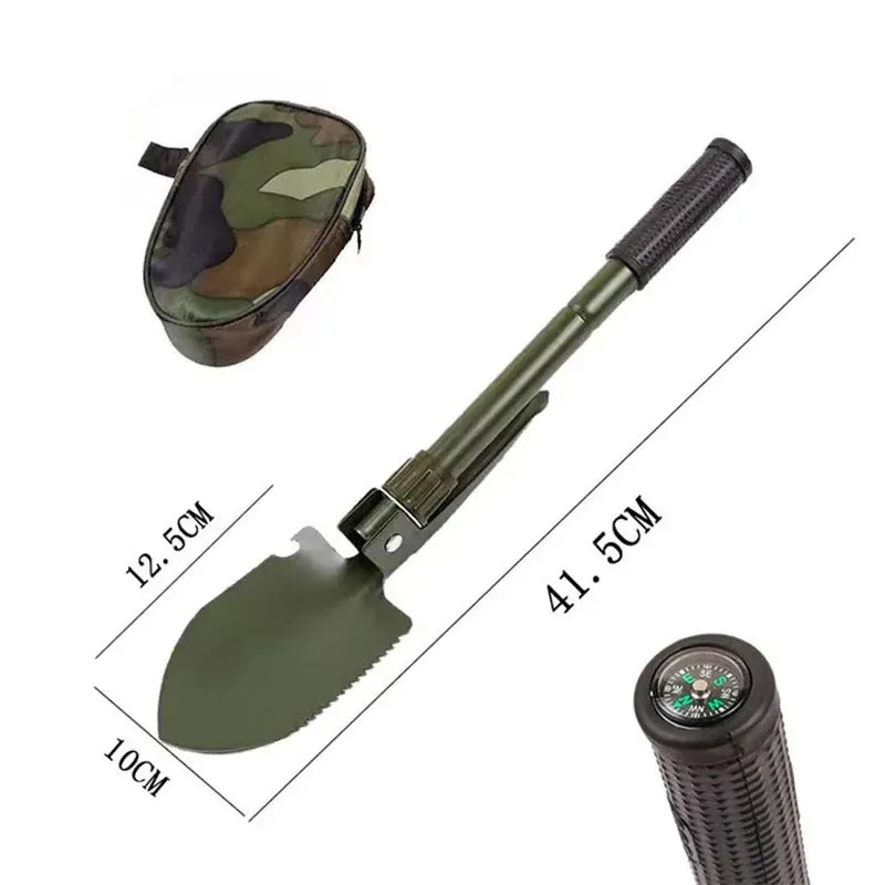 Foldable Portable Truck-Mounted Engineer Shovel – Camping & Survival Tool