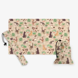 GIFT BUNDLE: Cozy Michis Playmat, Cozy Michis Playmat Bag and Cozy Michis Dice Bag