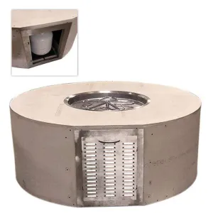 HPC Fire 60" Round Fire Pit Enclosure Kit UST60R-FPPK25CEK