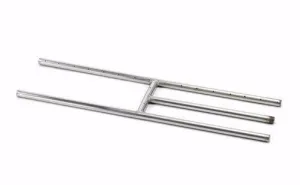 HPC Fire 60" x 6" H-Burner Kit for Fire Pits (10 pcs) HBS60
