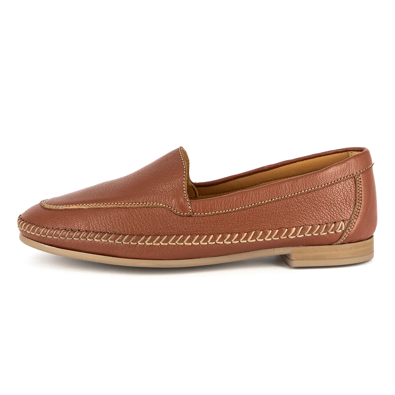 Isimiso : Ladies Leather Shoe in Suede Cayak