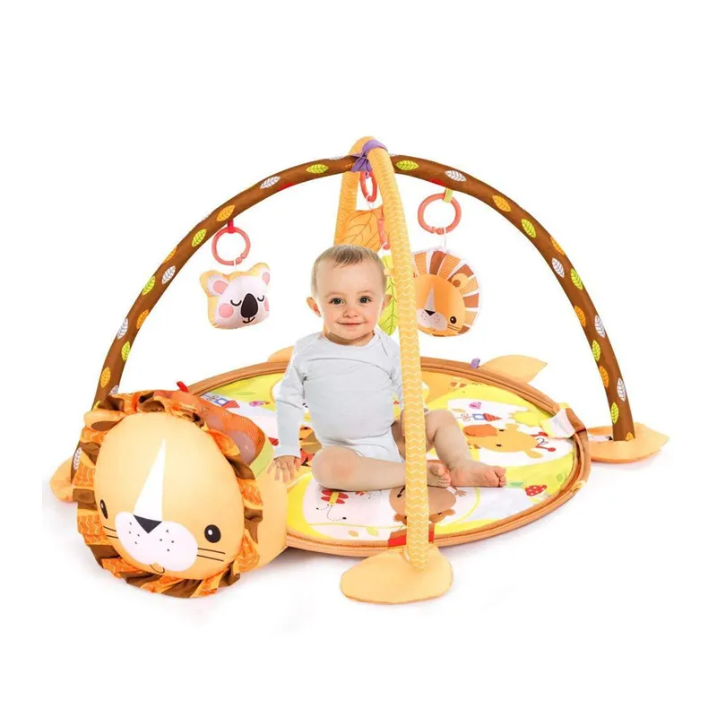 Lion 2-In-1 Infant Activity Gym & Ball Pit