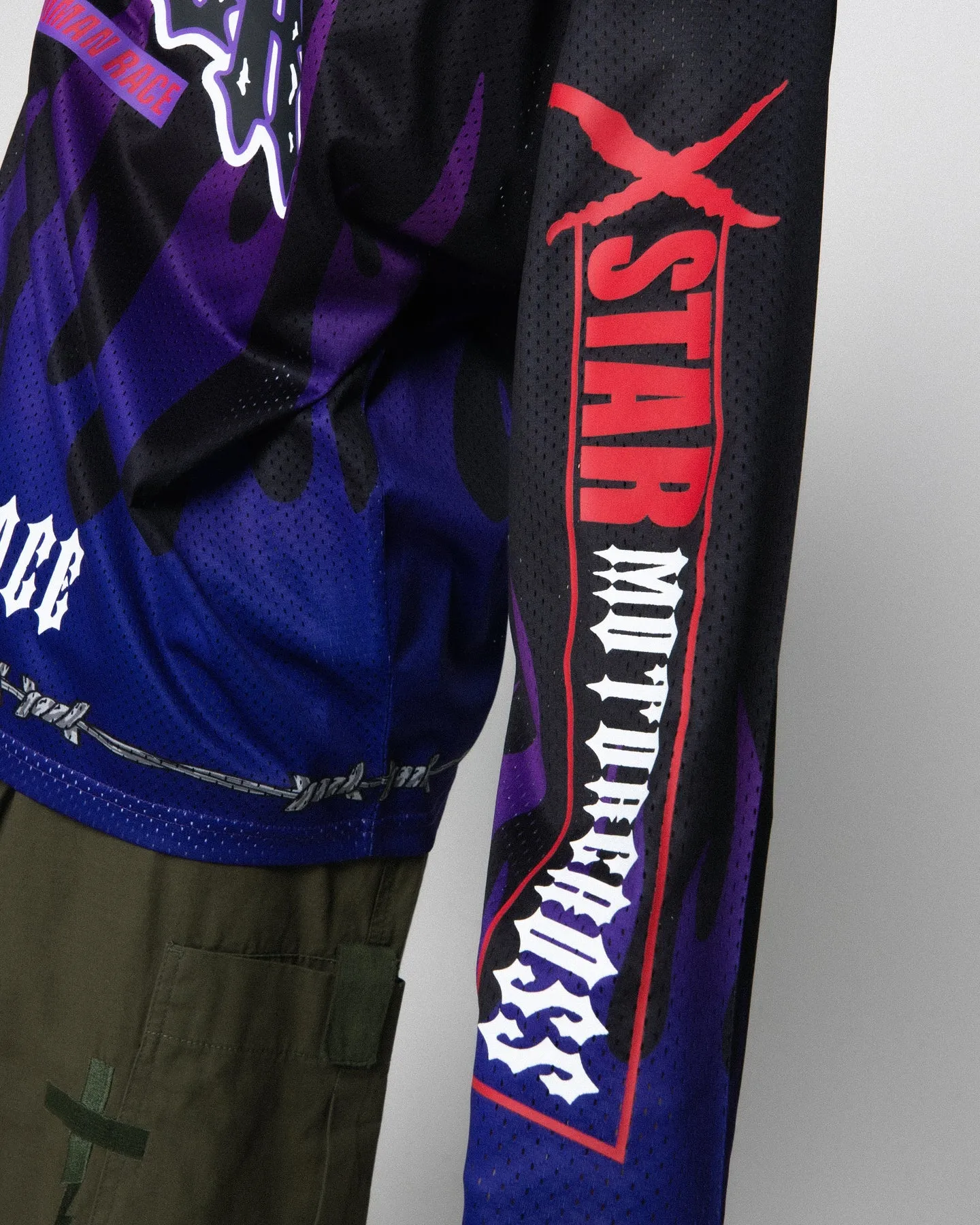 Loiter Motorcross Crewneck Black