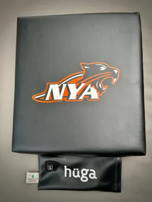North Yarmouth Academy Black Vinyl / Orange & White Logo
