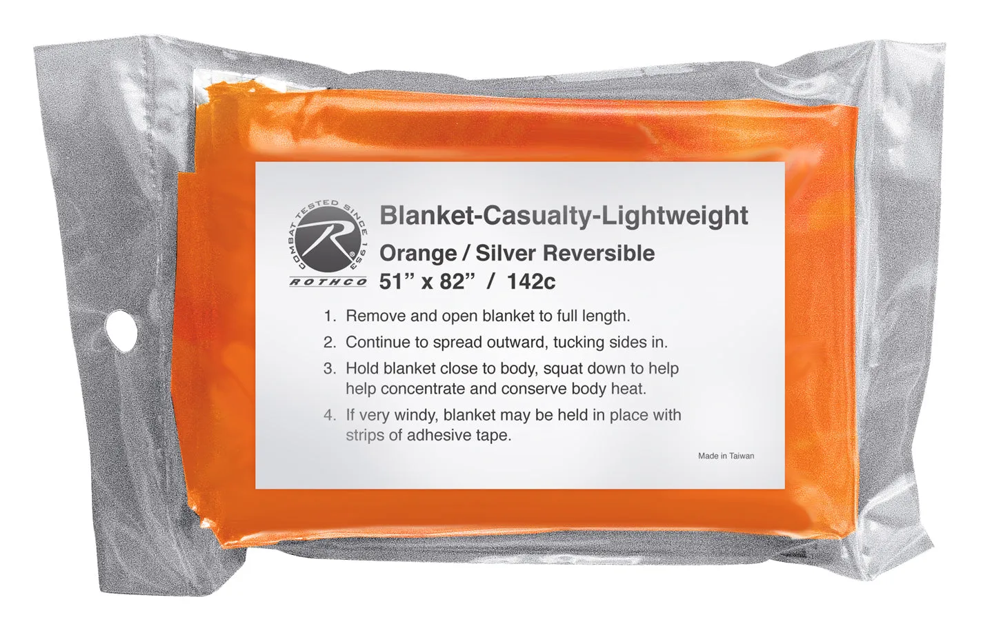 Polarshield Survival Blanket Safety Orange