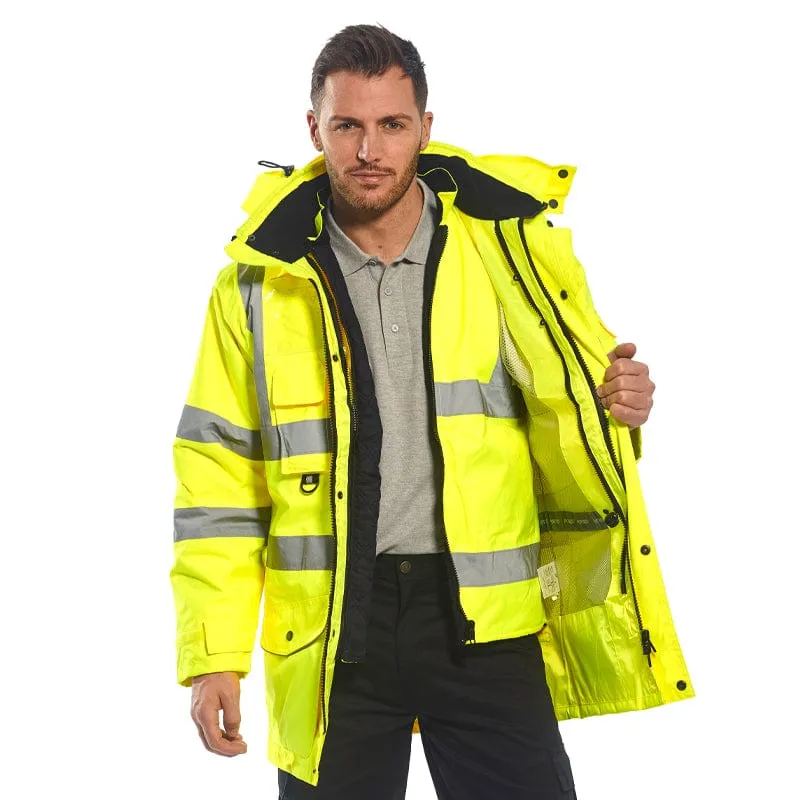 Portwest High Vis 7-in-1 Traffic Jacket S427