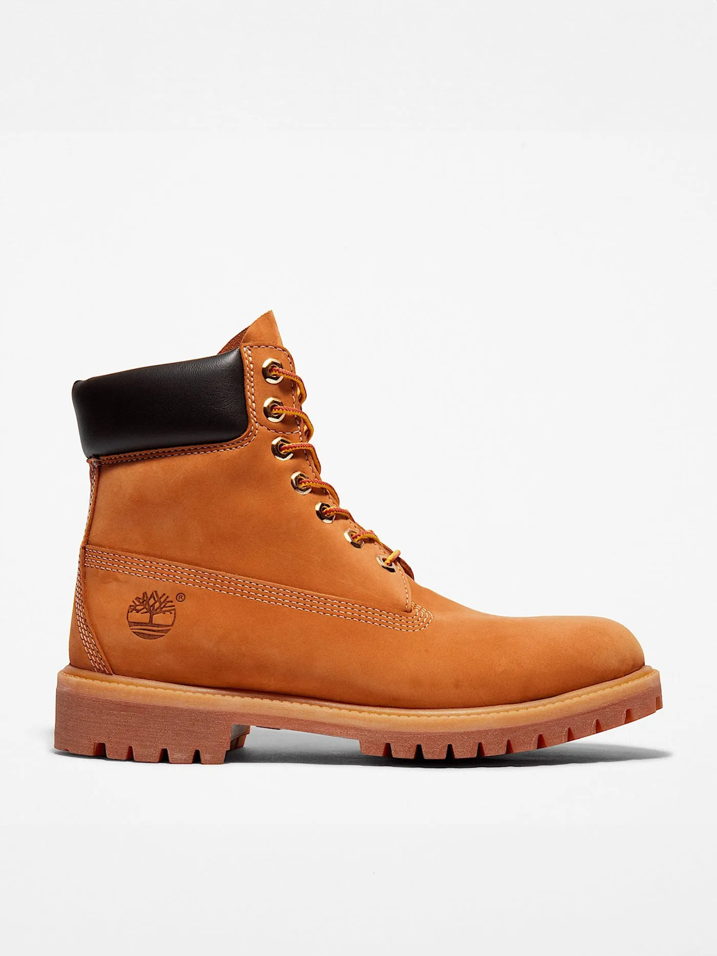 Premium 6 Inch Lace-Up Waterproof Wheat Nubuck Boots