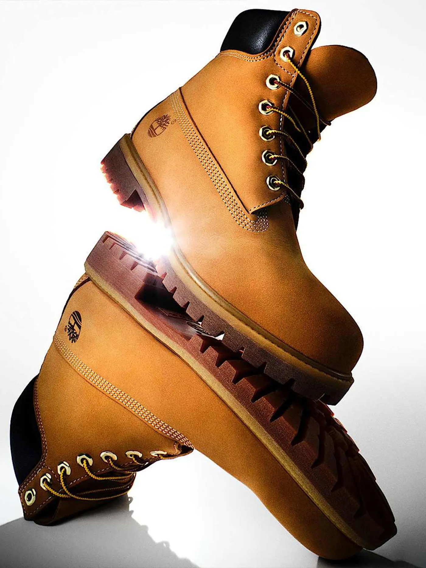Premium 6 Inch Lace-Up Waterproof Wheat Nubuck Boots