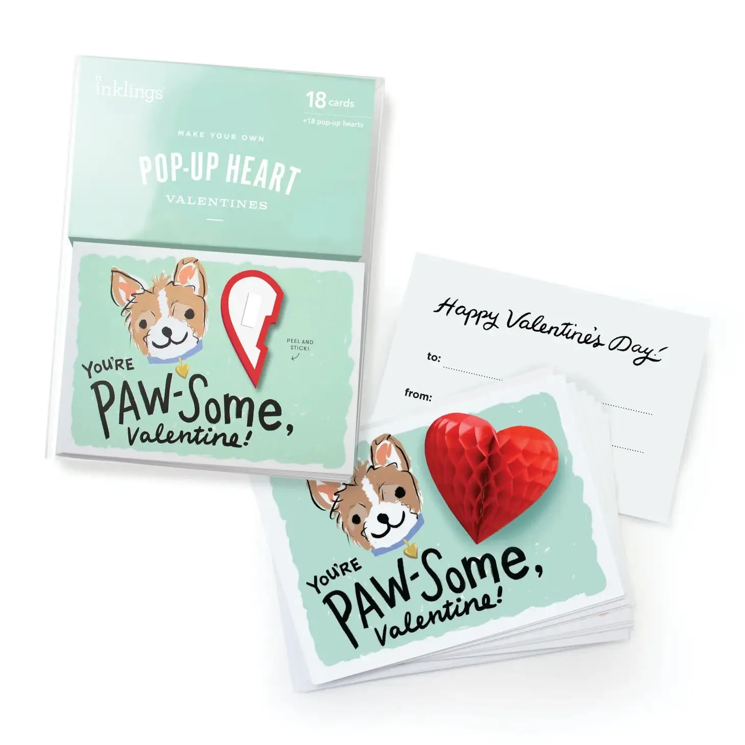 Puppy Pop-up Valentines