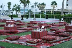 Ramadan Basic Low Majlis Setup For 50