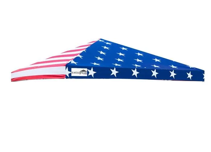 Replacement Canopy Cover with Air Vent for 10x10 Pop Up Canopy Tent, Top Only
