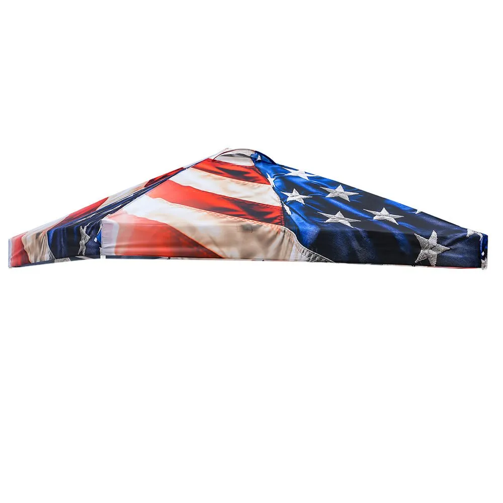 Replacement Canopy Cover with Air Vent for 10x10 Pop Up Canopy Tent, Top Only