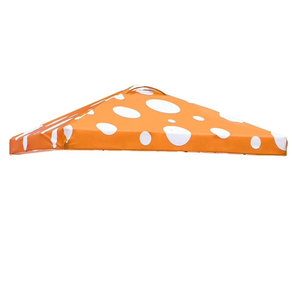Replacement Canopy Cover with Air Vent for 10x10 Pop Up Canopy Tent, Top Only