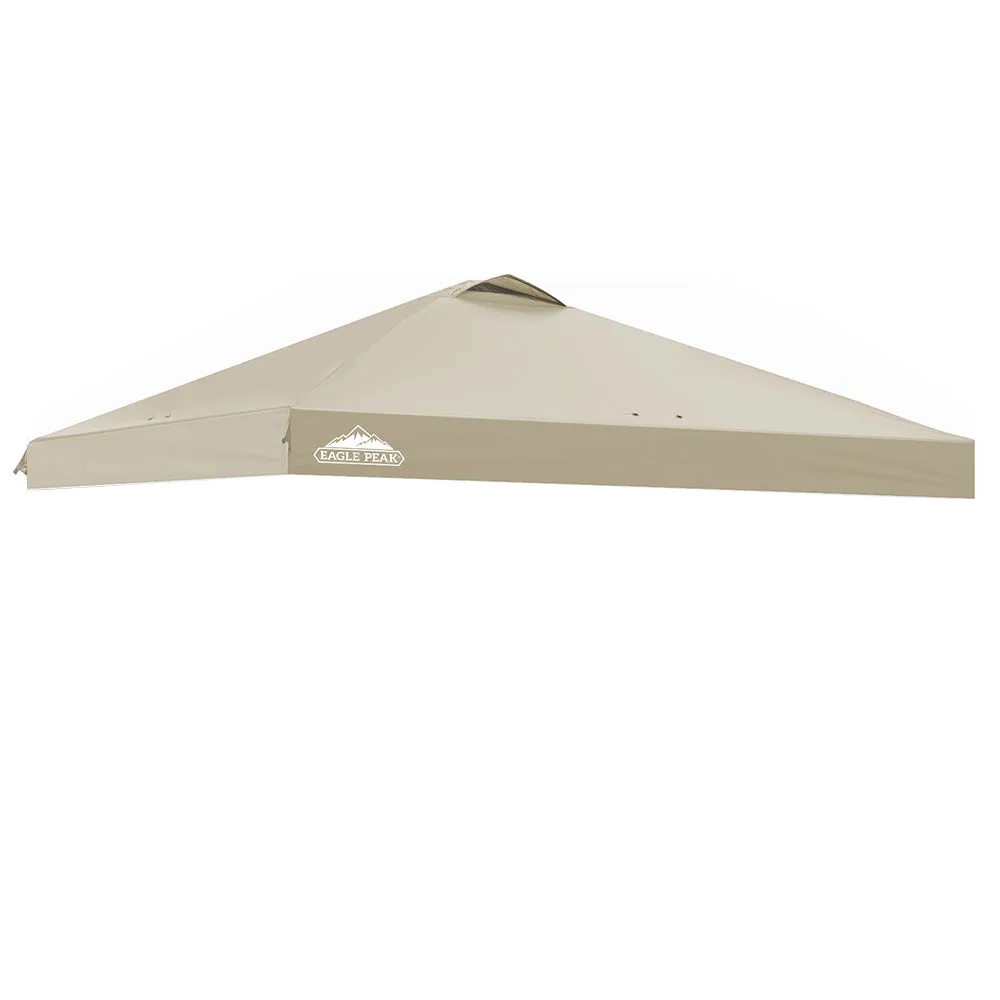 Replacement Canopy Cover with Air Vent for 10x10 Pop Up Canopy Tent, Top Only