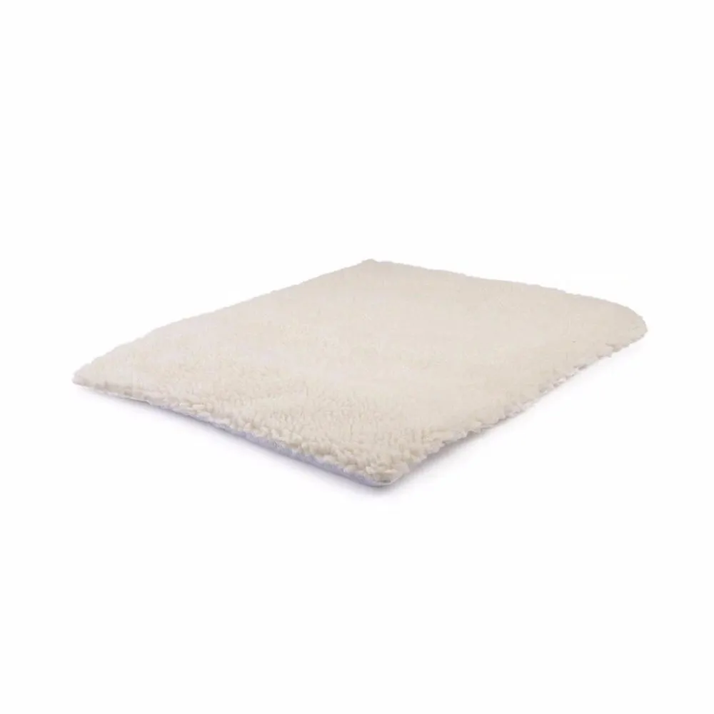 Self Heating Pet Bed - Thermal Technology - Faux Lambswool