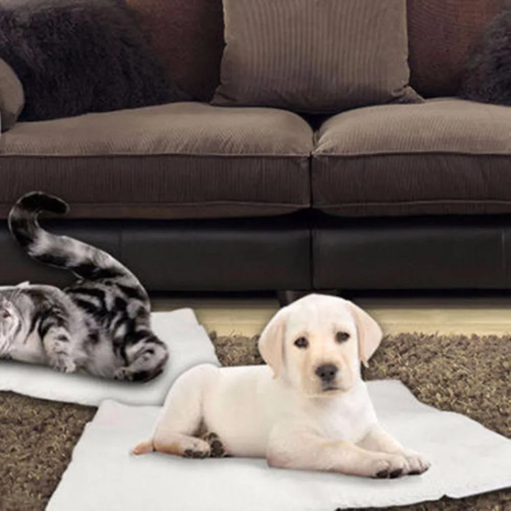 Self Heating Pet Bed - Thermal Technology - Faux Lambswool