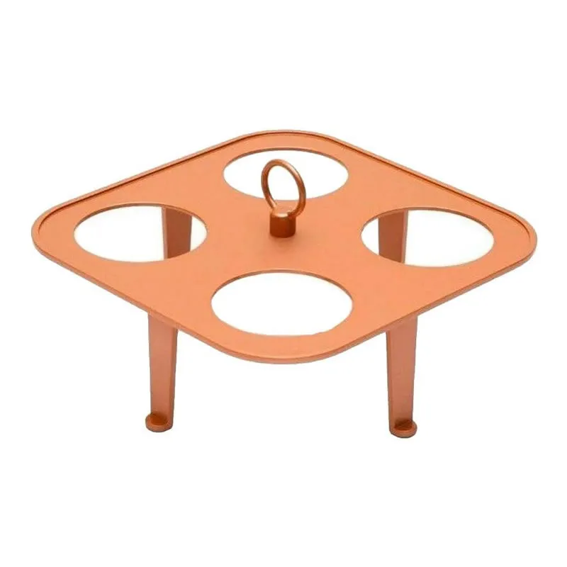 Set Of 4 Non Stick Egg Shape Copper Eggs-Xl Ib-176