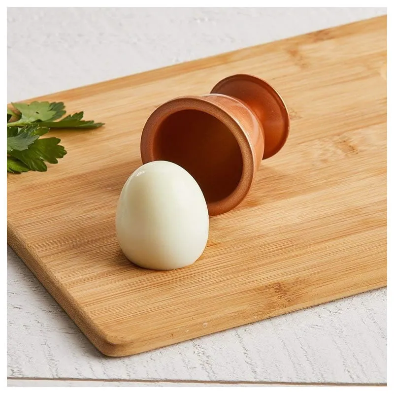 Set Of 4 Non Stick Egg Shape Copper Eggs-Xl Ib-176