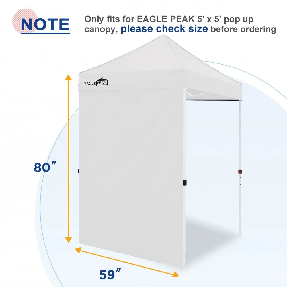 Sunwall / Sidewall for 5x5 ft Straight Leg Canopy only 1 Sidewall