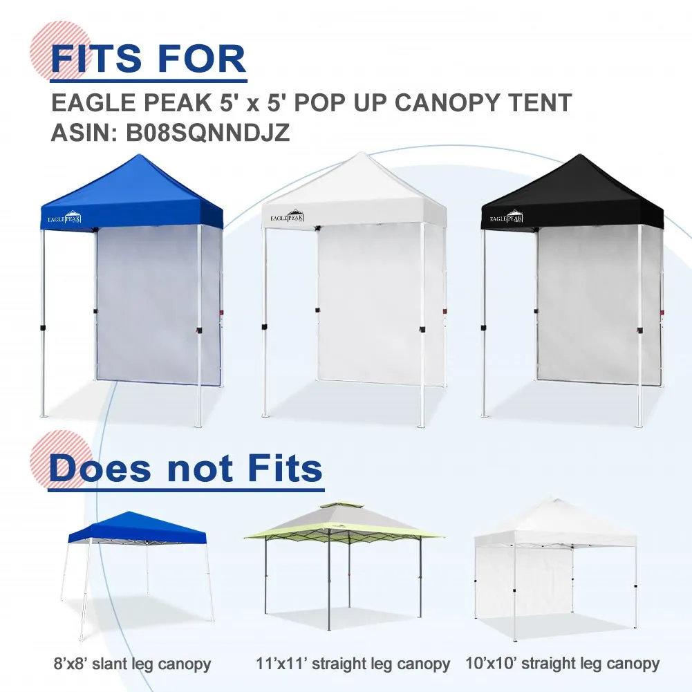 Sunwall / Sidewall for 5x5 ft Straight Leg Canopy only 1 Sidewall