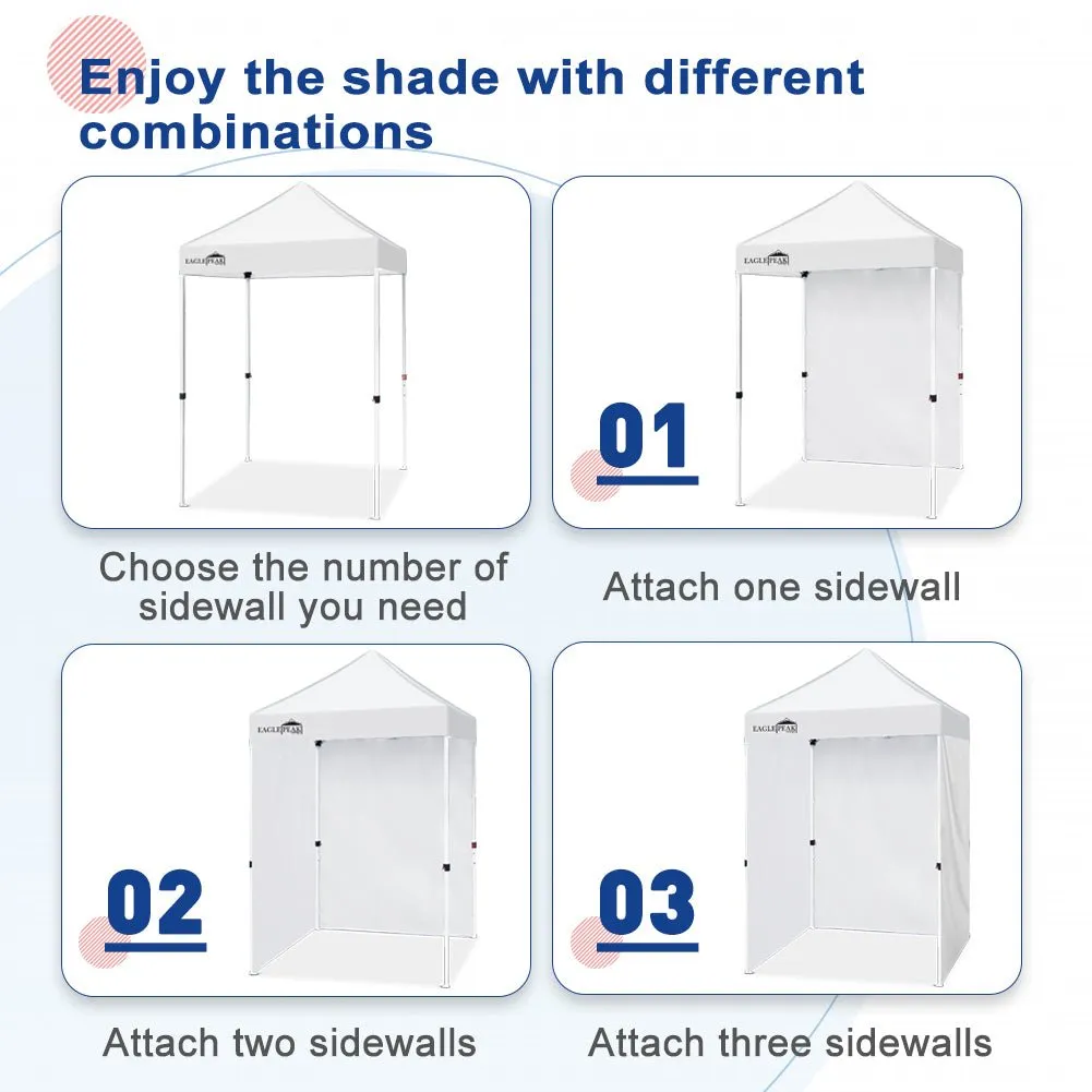 Sunwall / Sidewall for 5x5 ft Straight Leg Canopy only 1 Sidewall
