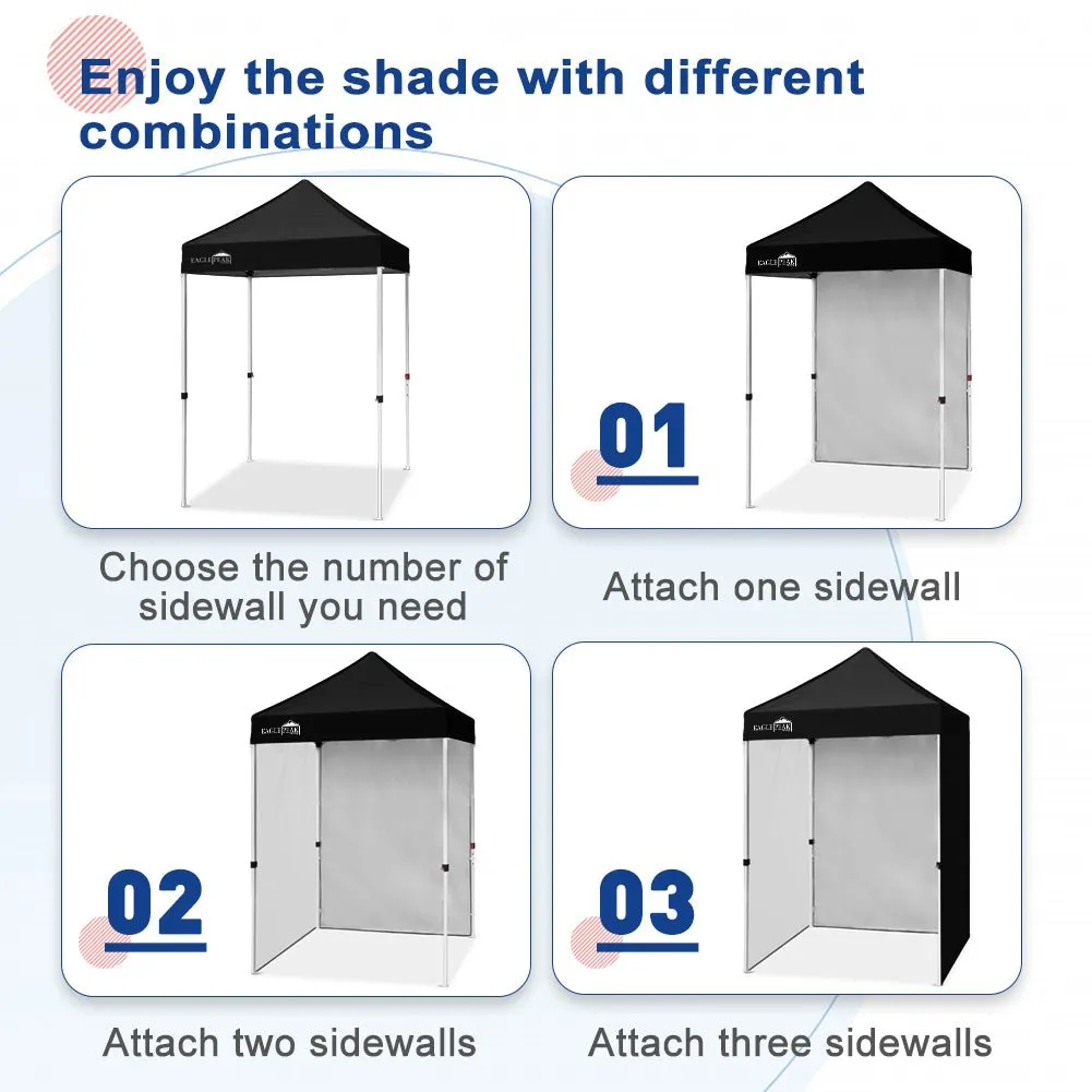 Sunwall / Sidewall for 5x5 ft Straight Leg Canopy only 1 Sidewall