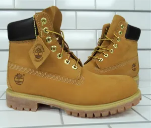 Timberland 6" Boots, Wheat Nubuck