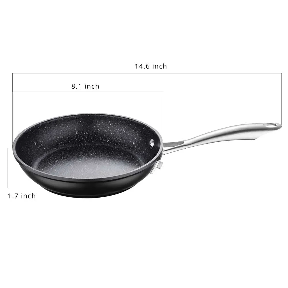 Vital by MasterPRO - 8" Forged Aluminum Titanium-Reinforced Non Stick Fry Pan