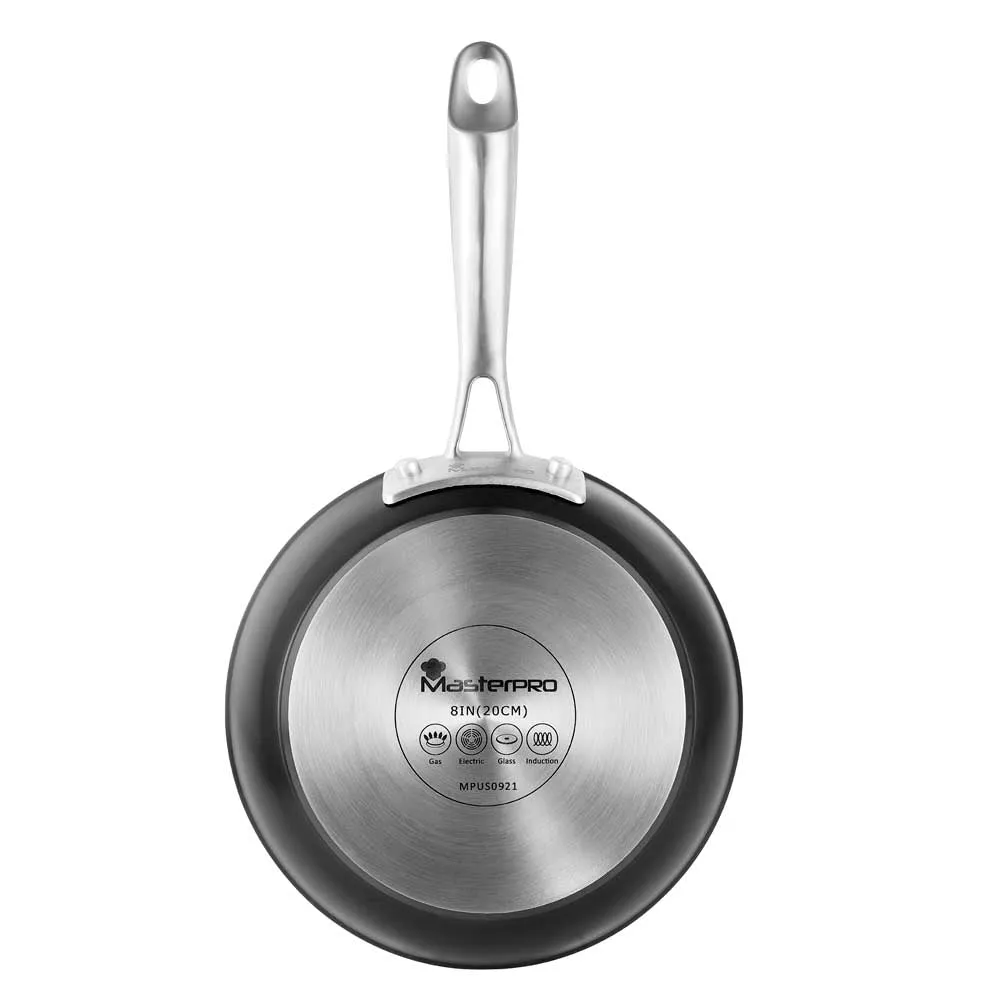 Vital by MasterPRO - 8" Forged Aluminum Titanium-Reinforced Non Stick Fry Pan